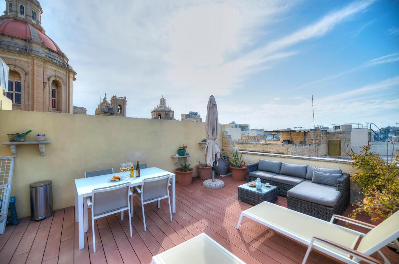 Comfy 1 Bedroom - Sun Terrace & Sea Views Gbuh1-1 Valletta Bagian luar foto
