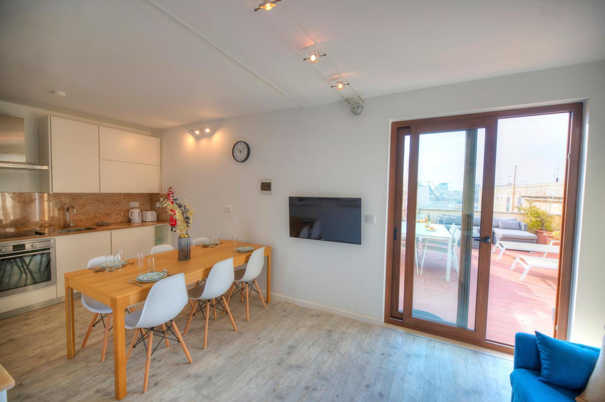Comfy 1 Bedroom - Sun Terrace & Sea Views Gbuh1-1 Valletta Bagian luar foto